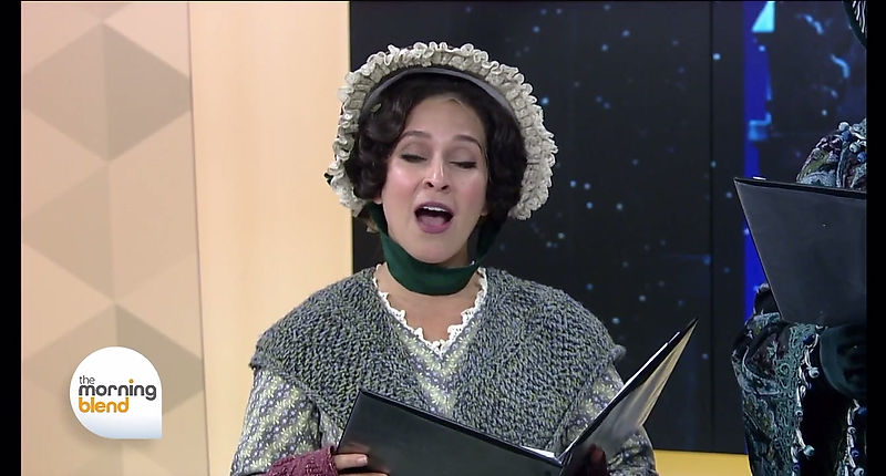 We Wish You A Merry Christmas - TMJ Morning Blend Performance for Milwaukee Repertory Theatre